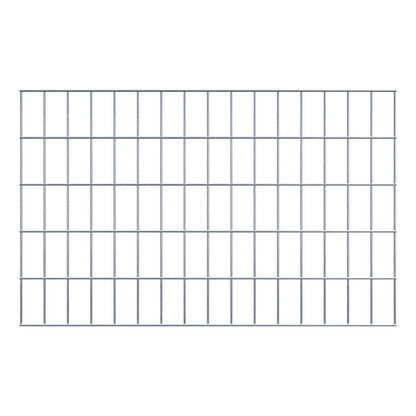 Rejilla decorativa/enrejado (incluido material de montaje) tamaño de malla 5 x 10 cm