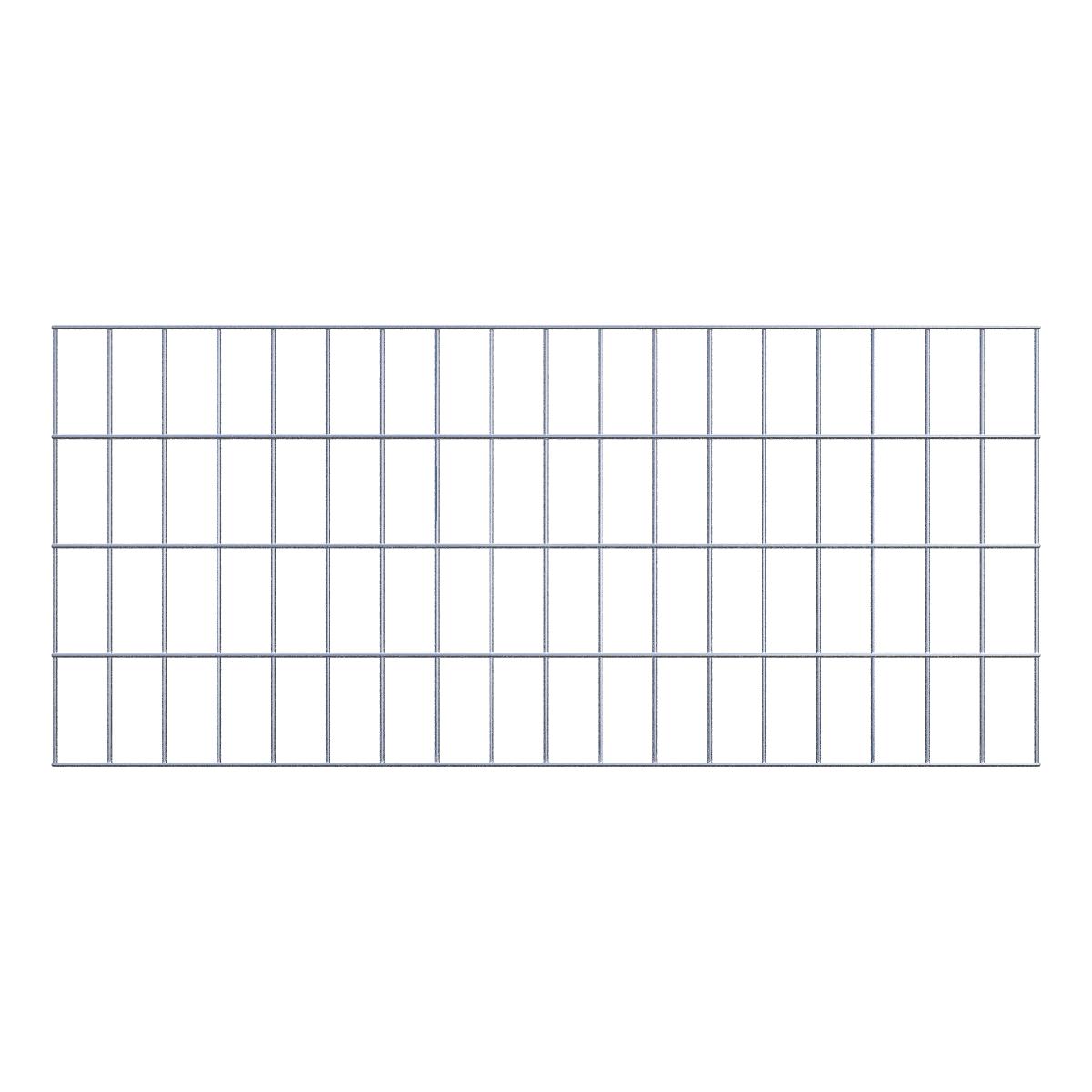 Rejilla decorativa/enrejado (incluido material de montaje) tamaño de malla 5 x 10 cm