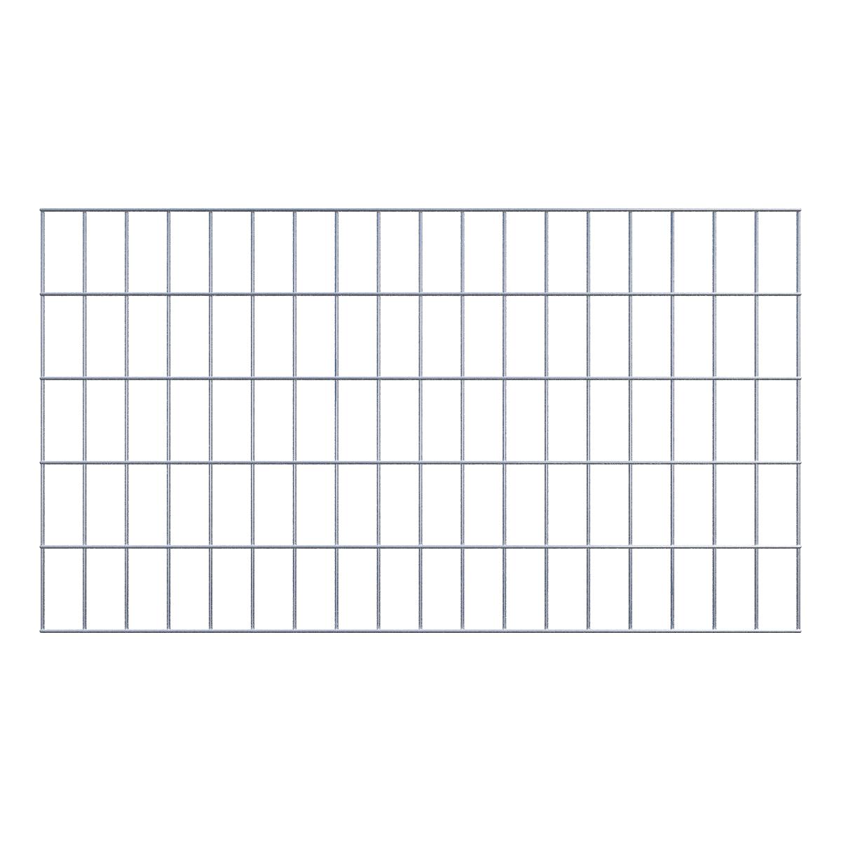 Rejilla decorativa/enrejado (incluido material de montaje) tamaño de malla 5 x 10 cm