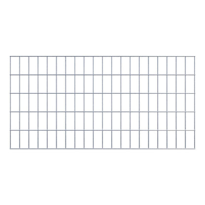 Rejilla decorativa/enrejado (incluido material de montaje) tamaño de malla 5 x 10 cm