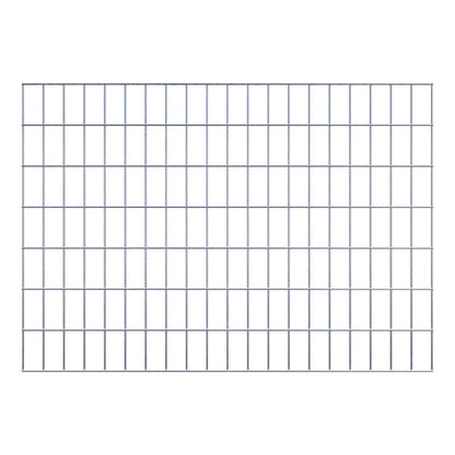 Rejilla decorativa/enrejado (incluido material de montaje) tamaño de malla 5 x 10 cm