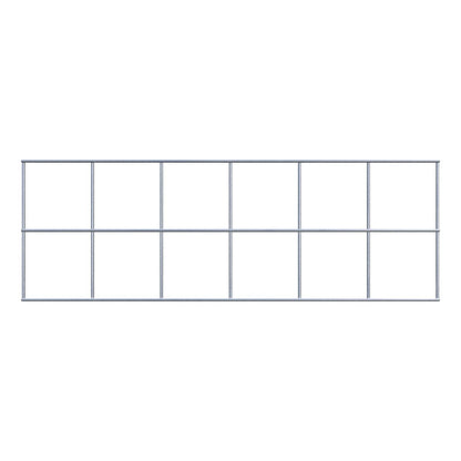 Dekorativt gitter / espalier (inklusive monteringsmateriale) maskestørrelse 10 x 10 cm