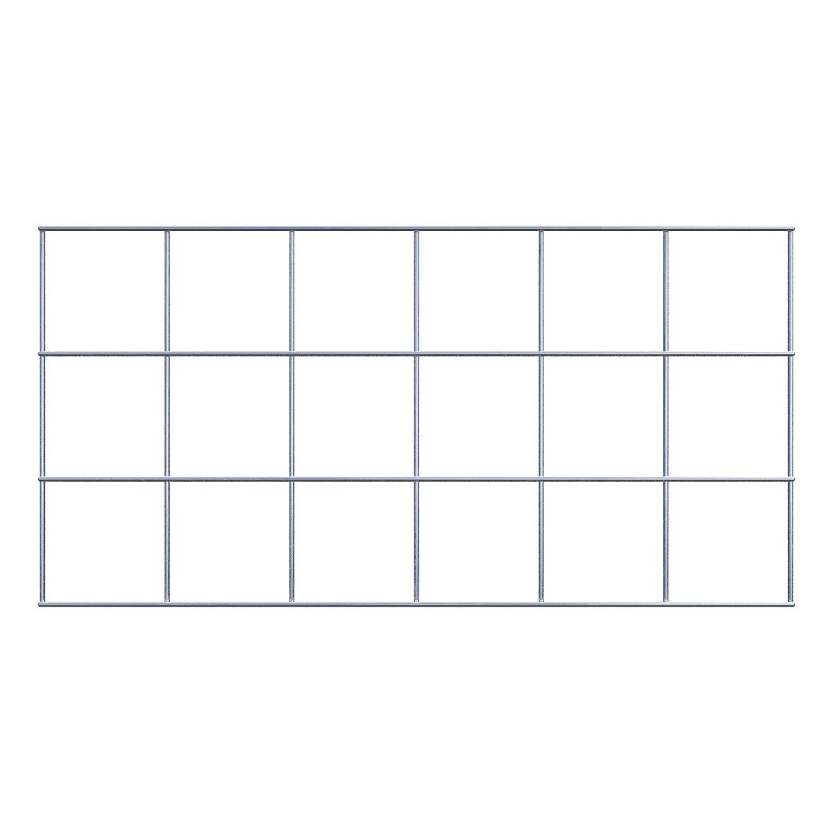 Dekorativt gitter / espalier (inklusive monteringsmateriale) maskestørrelse 10 x 10 cm