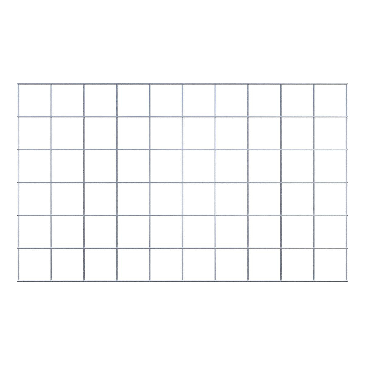 Dekorativt gitter / espalier (inklusive monteringsmateriale) maskestørrelse 10 x 10 cm