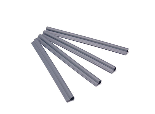 2x clipes de fixação para faixas de privacidade antracite MW 5 x 10 cm