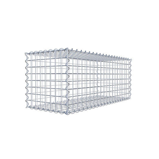 2er Set Gabionen 100 cm x 40 cm x 40 cm (L x H x T), Maschenweite 5 x 5 cm, Spirale