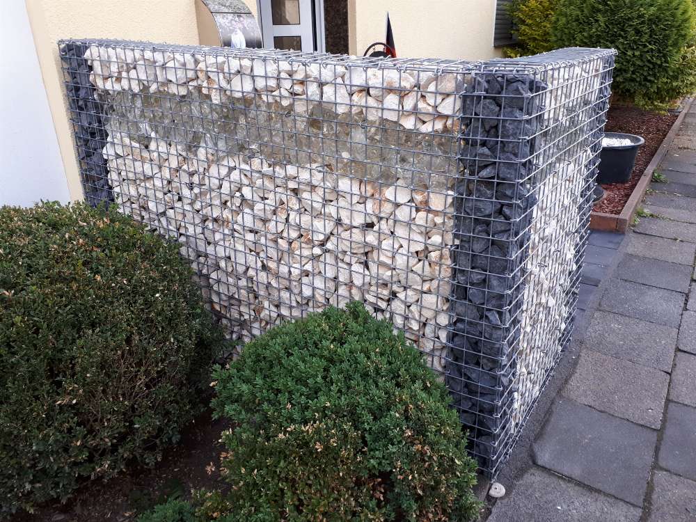 Gabion made to measure - mesh size 5x5cm