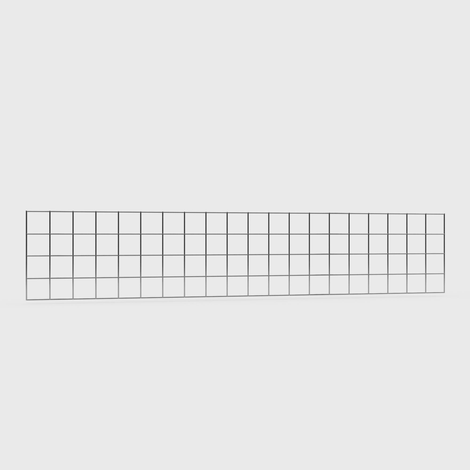 Traliccio decorativo (incl. materiale di montaggio) Dimensioni della rete 5 x 5 cm