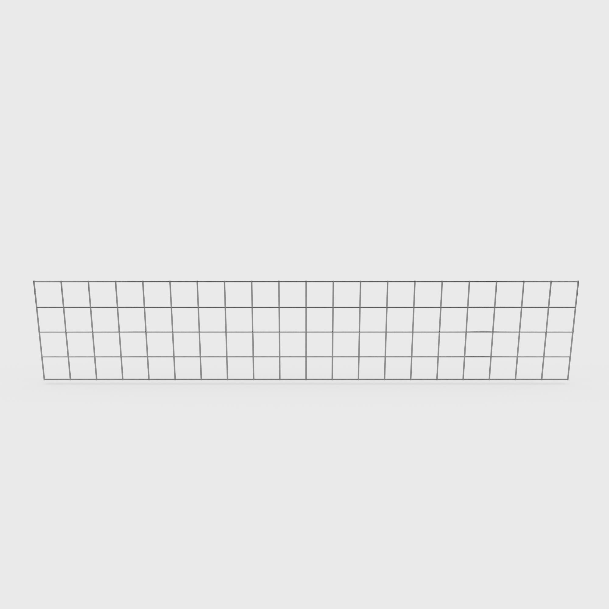 Traliccio decorativo (incl. materiale di montaggio) Dimensioni della rete 5 x 5 cm