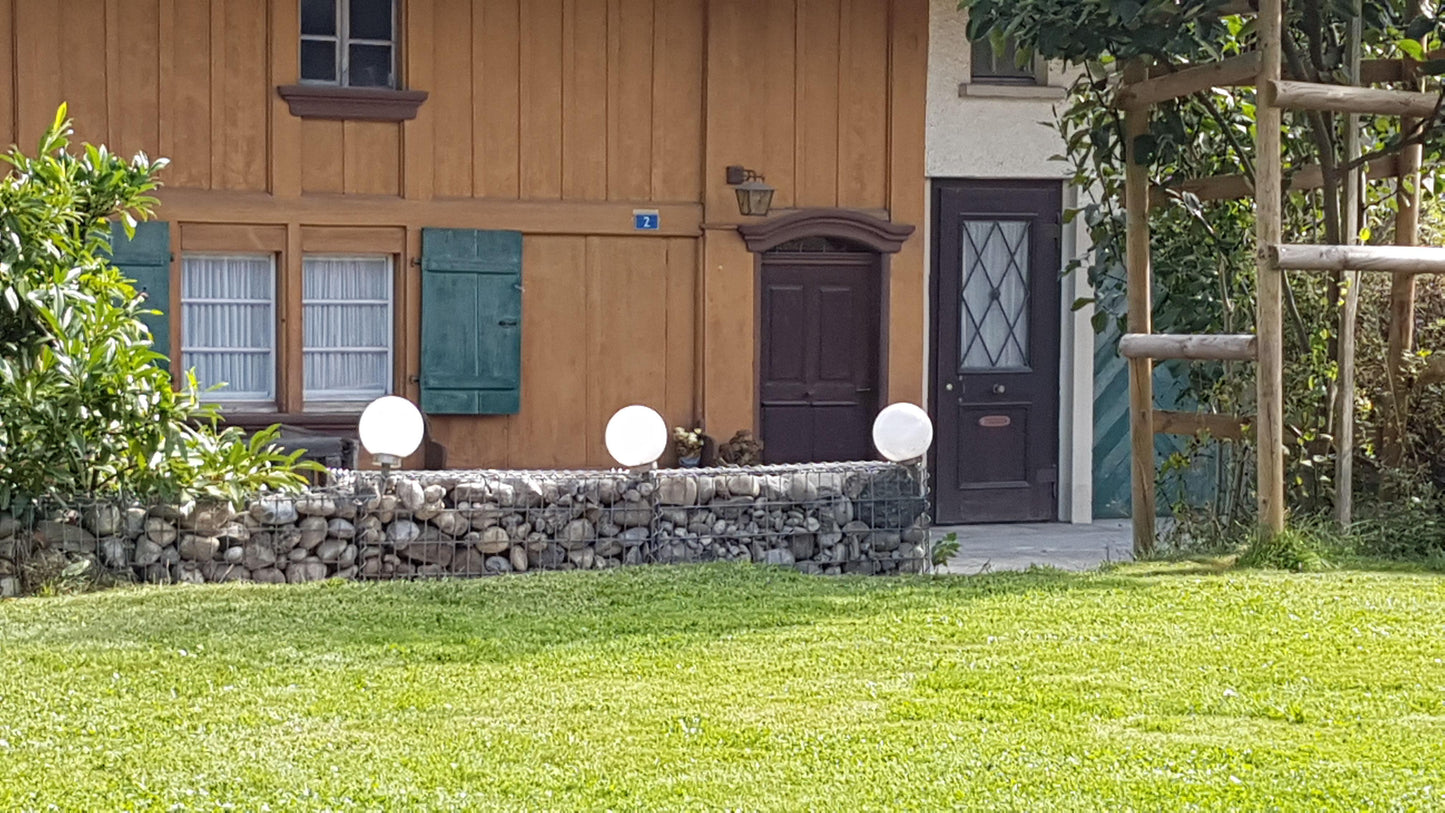 Gabion 100 cm x 80 cm x 30 cm (L x H x D), mesh size 5 cm x 10 cm, spiral