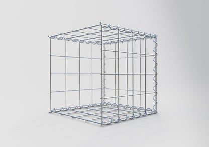 Grown-on gabion type 2 40 cm x 40 cm x 40 cm (L x H x D), mesh size 10 cm x 10 cm, spiral