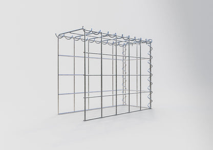 Anbaugabione Typ 4 50 cm x 40 cm x 20 cm (L x H x T), Maschenweite 10 cm x 10 cm, Spirale