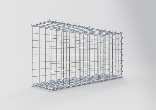 Gabião Tipo 2 80 cm x 40 cm x 20 cm (C x A x P), malhagem 5 cm x 5 cm, espiral