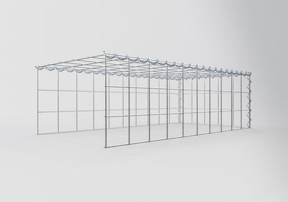 Gabião tipo 4 100 cm x 30 cm x 50 cm (C x A x P), malhagem 10 cm x 10 cm, espiral