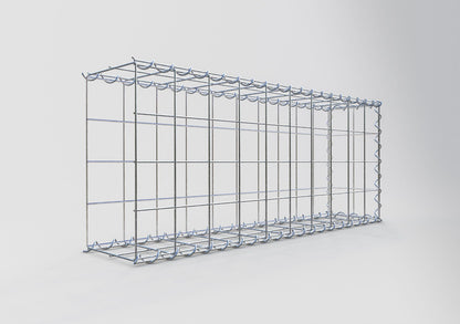 Anbaugabione Typ 2 100 cm x 40 cm x 20 cm (L x H x T), Maschenweite 10 cm x 10 cm, Spirale