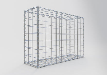 Gabião 100 cm x 70 cm x 30 cm (C x A x P), malhagem 10 cm x 10 cm, espiral