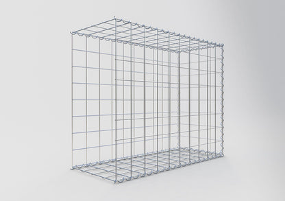 Gabion rapporté type 2 100 cm x 80 cm x 40 cm (L x H x P), mailles 10 cm x 10 cm, spirale