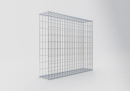 Grown-on gabion type 2 100 cm x 90 cm x 20 cm (L x H x D), mesh size 5 cm x 10 cm, spiral