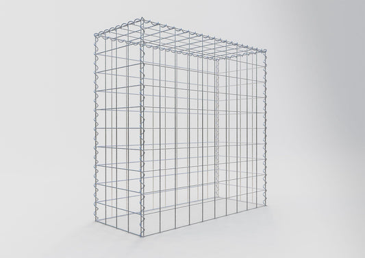 Add-on schanskorf type 3 100 cm x 100 cm x 40 cm (L x H x D), maaswijdte 10 cm x 10 cm, spiraal