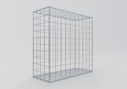 Gabion 100 cm x 100 cm x 40 cm (L x H x P), mailles 10 cm x 10 cm, spirale