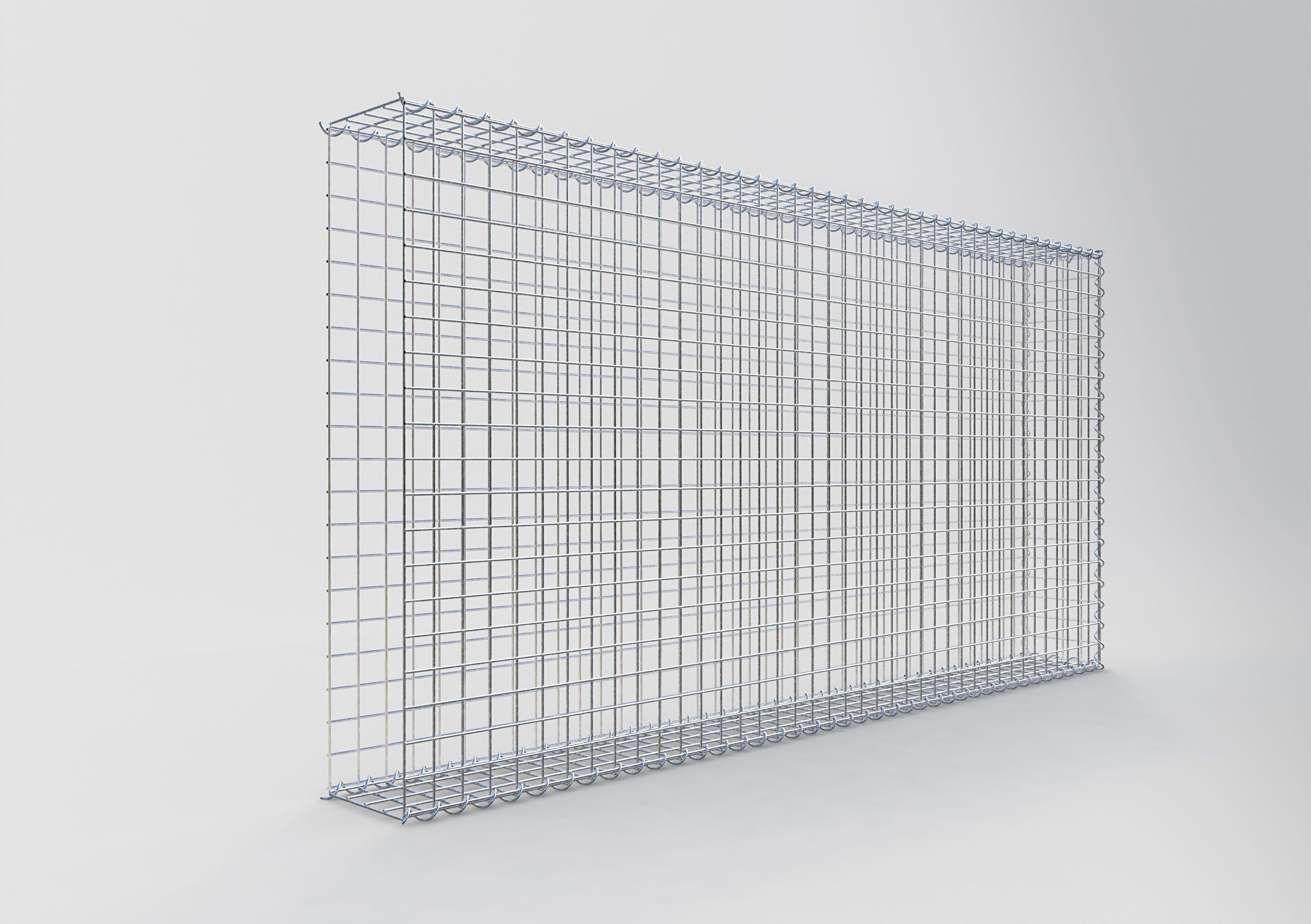 Grown-on gabion type 2 200 cm x 100 cm x 20 cm (L x H x D), mesh size 5 cm x 5 cm, spiral