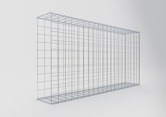 Gavión complementario tipo 2 200 cm x 100 cm x 30 cm (L x A x P), malla 10 cm x 10 cm, espiral