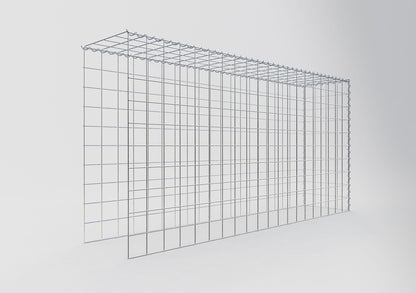 Gabbione aggiuntivo tipo 4 200 cm x 100 cm x 40 cm (L x H x P), maglia 10 cm x 10 cm, spirale