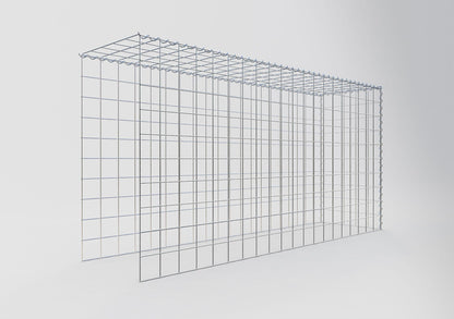 Add-on schanskorf type 4 200 cm x 100 cm x 50 cm (L x H x D), maaswijdte 10 cm x 10 cm, spiraal