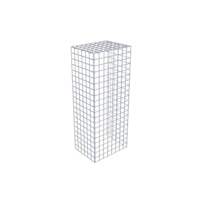 Type 4 oplegkorf 100 cm x 30 cm x 40 cm (L x H x D), maaswijdte 5 cm x 5 cm, C-ring