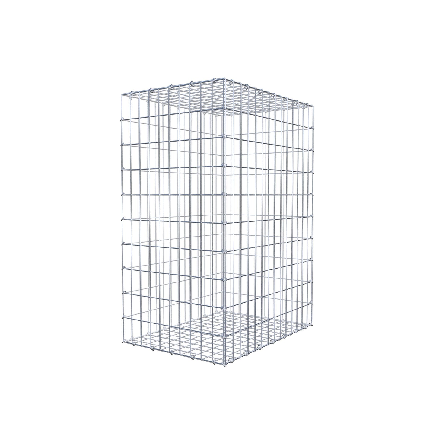 Schanskorf 100 cm x 70 cm x 50 cm (L x H x D), maaswijdte 5 cm x 10 cm, C-ring
