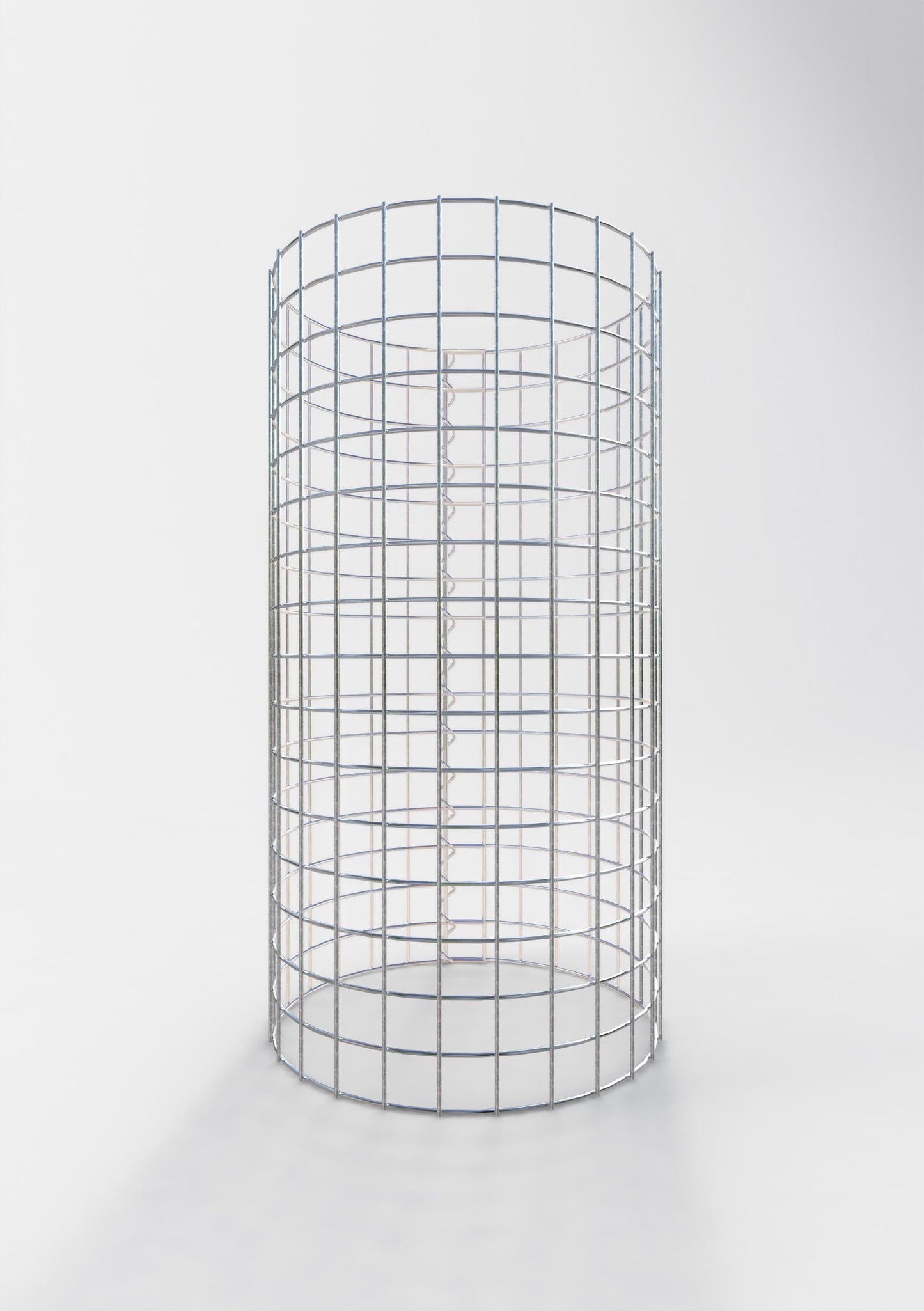 Gabionensäule rund 42 cm Durchmesser, 80 cm Höhe, Maschenweite 5 cm x 5 cm