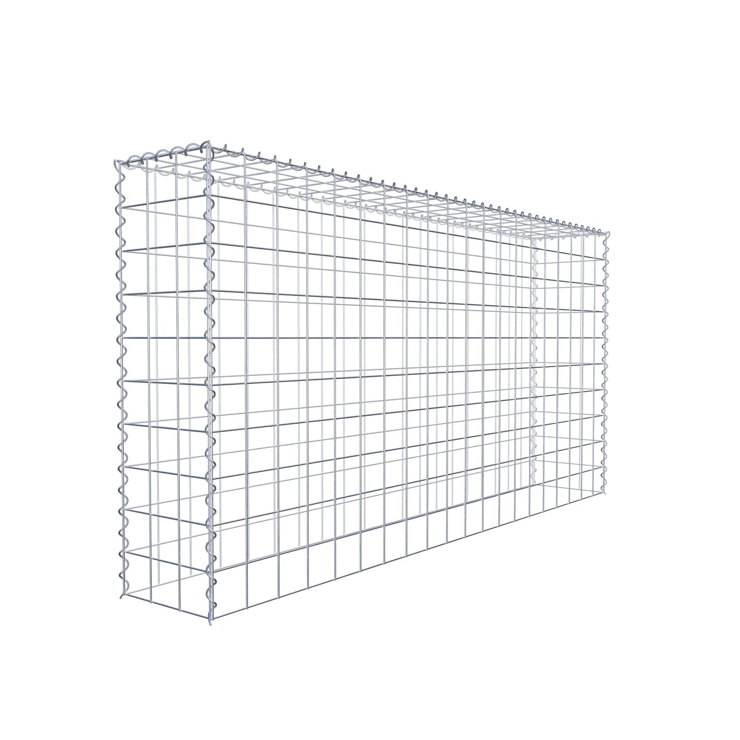Gabbione aggiuntivo tipo 3 200 cm x 100 cm x 30 cm (L x A x P), maglia 10 cm x 10 cm, spirale