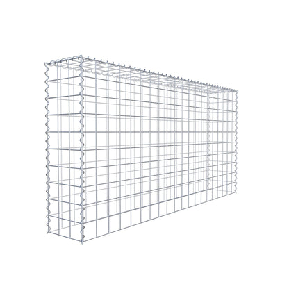 Gabbione aggiuntivo tipo 3 200 cm x 100 cm x 30 cm (L x A x P), maglia 10 cm x 10 cm, spirale