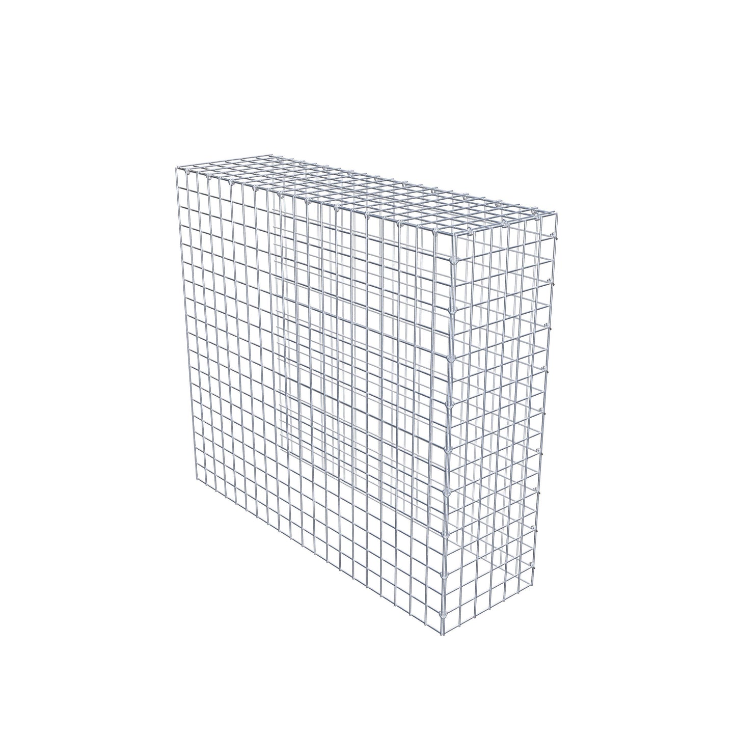 Extra gabion typ 4 100 cm x 90 cm x 30 cm (L x H x D), maskstorlek 5 cm x 5 cm, C-ring