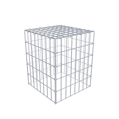 Anbaugabione Typ 3 50 cm x 40 cm x 40 cm (L x H x T), Maschenweite 5 cm x 10 cm, C-Ring