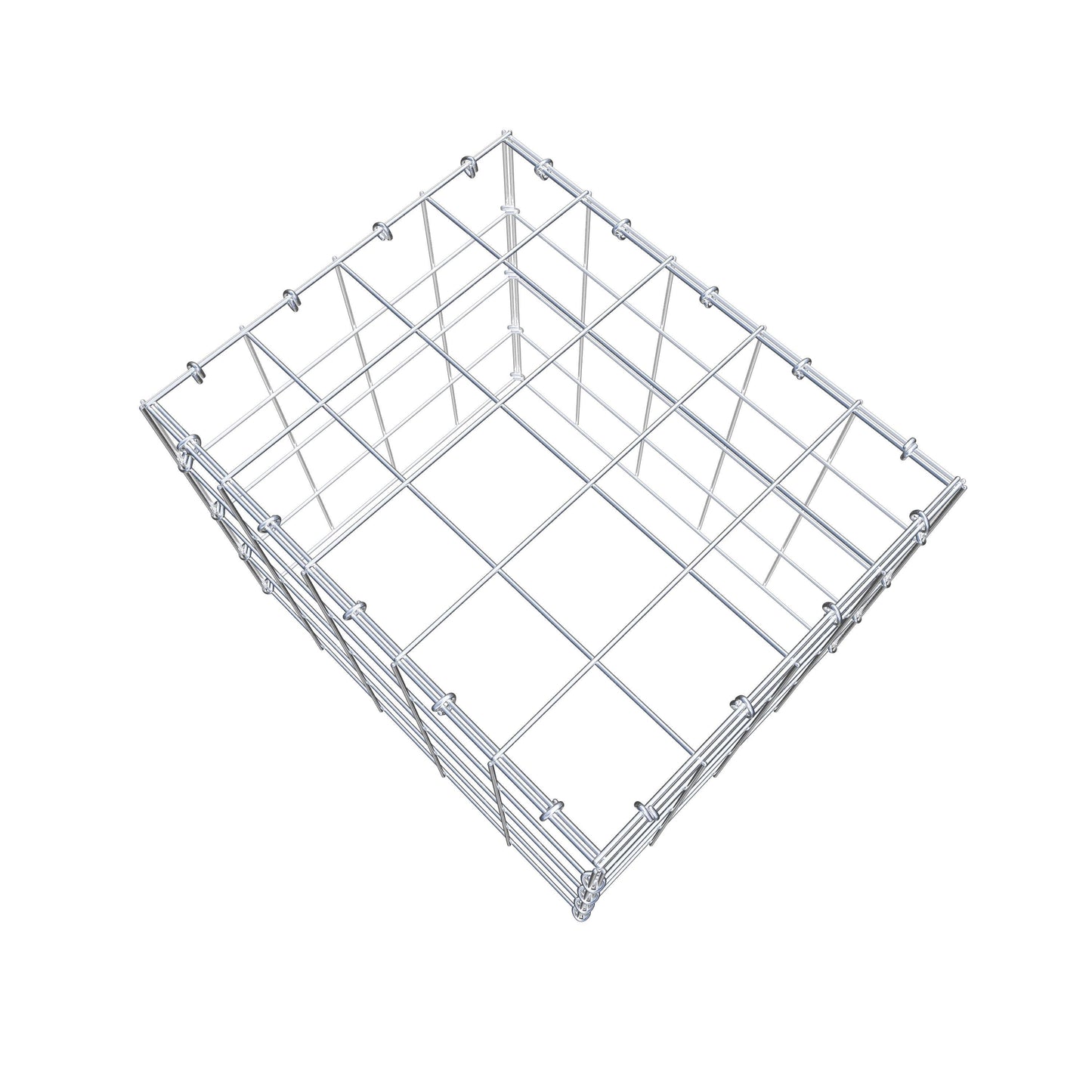Pile aggiuntivo tipo 3 50 cm x 40 cm x 40 cm (L x H x P), maglia 10 cm x 10 cm, anello a C