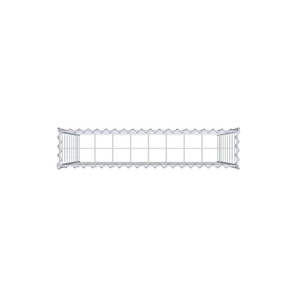 Gabbione aggiuntivo tipo 3 100 cm x 90 cm x 20 cm (L x H x P), maglia 10 cm x 10 cm, spirale