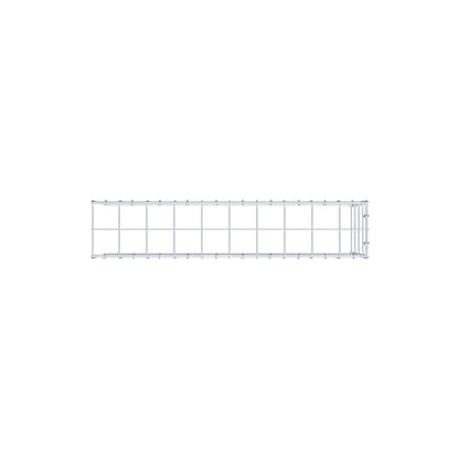 Monteret gabion type 4 100 cm x 40 cm x 20 cm (L x H x D), maskestørrelse 10 cm x 10 cm, C-ring