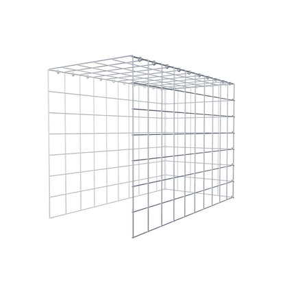 Fourche rapportée type 4 100 cm x 70 cm x 50 cm (L x H x P), mailles 10 cm x 10 cm, anneau C
