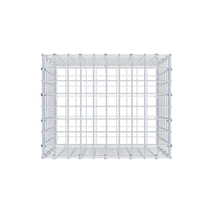 Gabion 50 cm x 40 cm x 40 cm (L x H x D), maskestørrelse 5 cm x 5 cm, C-ring