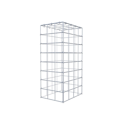 Pila adicional tipo 3 80 cm x 40 cm x 30 cm (L x A x P), malla 10 cm x 10 cm, anillo en C
