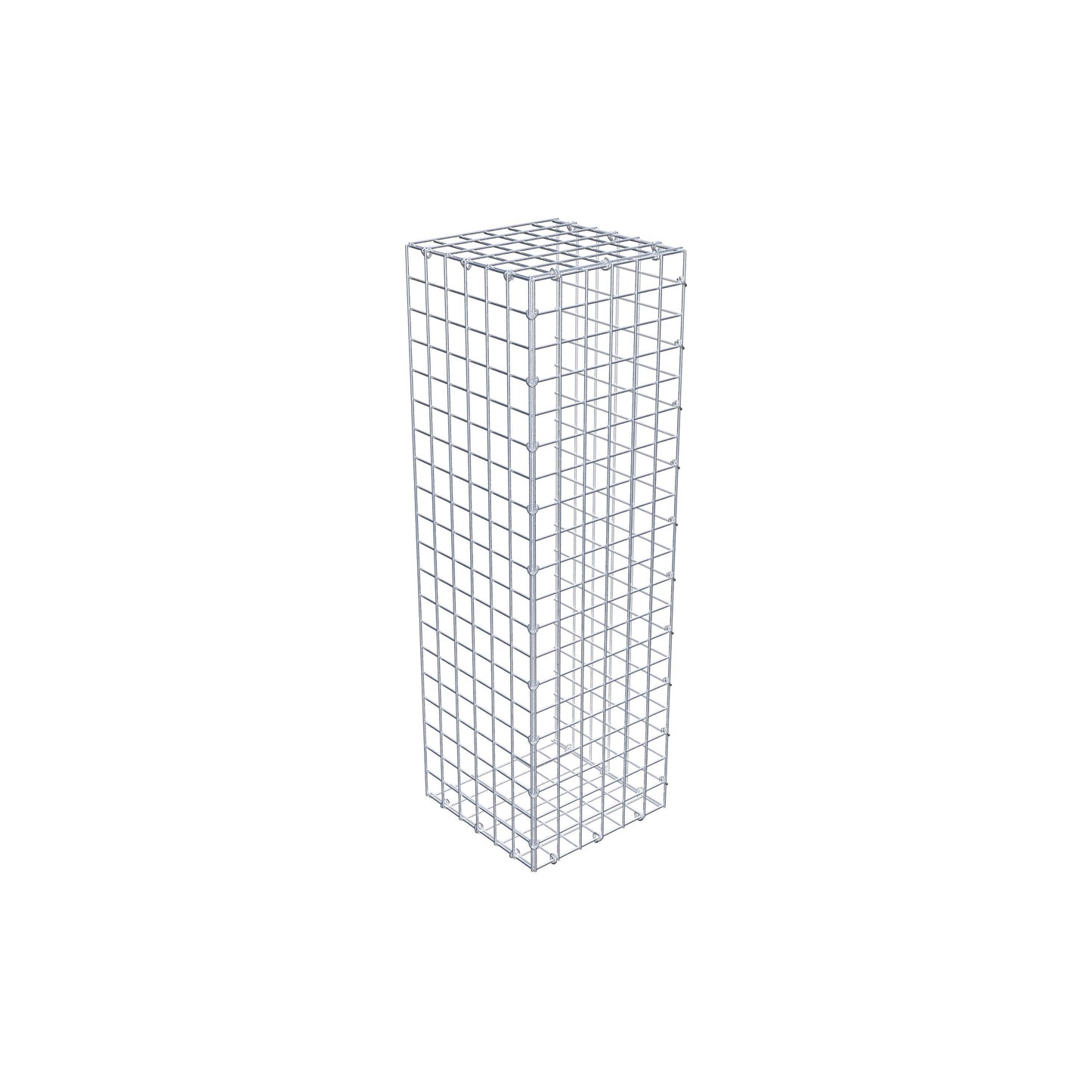 Gabbione aggiuntivo tipo 2 100 cm x 30 cm x 30 cm (L x A x P), maglia 5 cm x 5 cm, anello a C