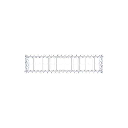 Gabbione 100 cm x 20 cm x 20 cm (L x H x P), maglia 10 cm x 10 cm, spirale