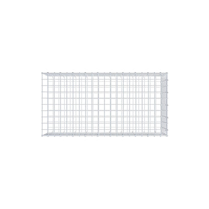 Gabião Tipo 2 100 cm x 30 cm x 50 cm (C x A x P), malhagem 5 cm x 5 cm, anel C