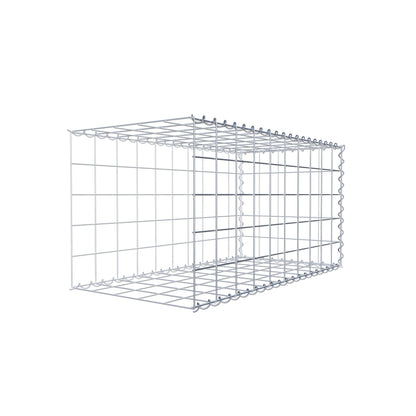 Extra gabion typ 2 100 cm x 50 cm x 50 cm (L x H x D), maskstorlek 10 cm x 10 cm, spiral