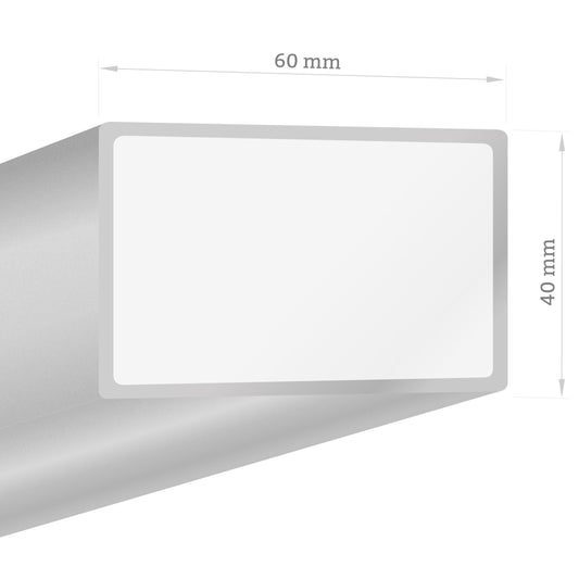 Palo 40 x 60 mm (per base a scarpa / da fissare con tasselli) Lunghezza: 30 cm