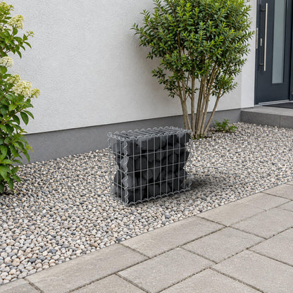 Gabion 50 cm x 40 cm x 20 cm (L x H x D), mesh size 5 cm x 10 cm, spiral