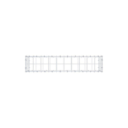 Gabion 100 cm x 30 cm x 20 cm (L x H x D), mesh size 10 x 10 cm, spiral ring