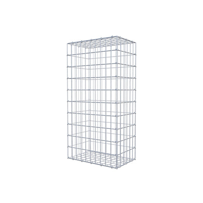 Gabbione 100 cm x 30 cm x 50 cm (L x H x P), maglia 5 cm x 10 cm, anello a C