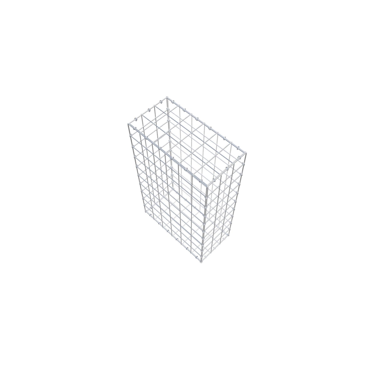 Gabion 100 cm x 60 cm x 30 cm (L x H x D), maskstorlek 10 cm x 10 cm, C-ring